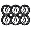 ZYANLING Roller Skate Wheels Outdoor/Indoor 6/8 Pack 125mm 85A Inline Roller Skate Wheels Racing Wheel Replacement view 1