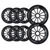 ZYANLING Roller Skate Wheels Outdoor/Indoor 6/8 Pack 125mm 85A Inline Roller Skate Wheels Racing Wheel Replacement view 2