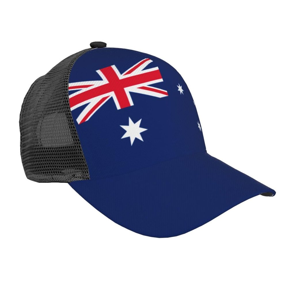 Cute Funny Australia Flag Hat Men Women Adjustable Flag Baseball Hat Outdoor Cap for Women Men