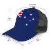 Cute Funny Australia Flag Hat Men Women Adjustable Flag Baseball Hat Outdoor Cap for Women Men view 2