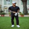 PINSPARK Golf Polo Shirts for Men Quick Dry Short Sleeve Collared Shirt Slim Fit Summer Casual Polos Shirt Black view 2