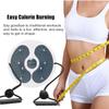 Ab Twister Board,Exercise Waist Twisting Disc with 8 Magnets Fitness Twister with Handles Trims Waist Slimming Balance Rotating Disc Multi-functional Twist Board Exercise with Massage Foot Sole view 4