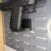 Hammy3DPrints Mount for Keltec CP33 / CMR30 / PMR30 - Secure It/Akro Mils | Pistol Holder Handgun Storage Rack (Facing Right, Standard Panel) view 3