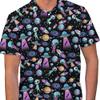 Alien Polo Shirts for Men Women, Funny Alien Shirt Men Short Sleeve, Space Polo Shirt, Mens Golf Polo Shirt view 2