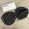 HFHungkeong 2Pcs Adjustable Chef Cap Kitchen Cooking Hat,Striped Black view 4