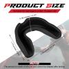BBTO 20 Pcs Football Mouthguards Bulk - Youth & Adult Mouth Guard No Boil Mouthpiece Adult Youth Soft Mouth Guard for Lacrosse Basketball Hockey Wrestling(S,Black) view 2