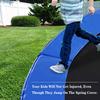 BIWKONI Trampoline Spring Protection Pad Safety Replacement Surround Cover Anti-Collision Waterproof Trampoline Accessories,Blue,10FT view 4