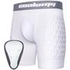 COOLOMG Youth Boys Sliding Shorts with Athletic Cup Baseball Football White view 1