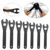 BEAHING Cone Wrenches Hub Nut Remover Repair Tools Bike Pedal Removal Spanners 13/14/15/16/17/18/19mm 7PCS/Set view 4