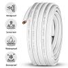 10 Gauge 50ft Marine Wire,2 Core Insulated Duplex Marine Grade Wire Tinned Copper Standard Electrical Wire Outdoor for Boat/Maine/Automotive/RV/Camper/Trailer view 3