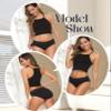 AYMEFF Women's Cotton Bikini Brief Underwear (Available in Plus Size), Multipacks(6002S,Black5) view 4