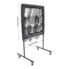 GUIAFUHYE 9 Zone Pitching Command Target Baseball Training Equipment for Hitting Pitching Practice Adjustable Baseball Trainer,Adjustable Baseball Trainer Aid, Baseball Training Net (Black) view 3