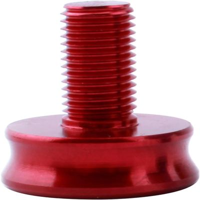 Red Bike Bottom Bracket Crank Bicycle 8mm for Key Arm Screw Fixing Bolts Crank Aluminum Alloy Cycling Parts Crankset Bolts Bike Screw Square Taper Bottom Bracket Bolts Cranksets Drivetrain Components