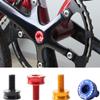 Red Bike Bottom Bracket Crank Bicycle 8mm for Key Arm Screw Fixing Bolts Crank Aluminum Alloy Cycling Parts Crankset Bolts Bike Screw Square Taper Bottom Bracket Bolts Cranksets Drivetrain Components view 3