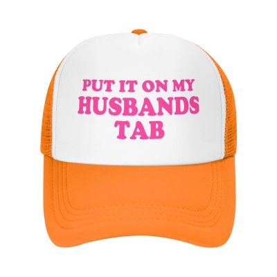 Hot Pink Put It On My-Husbands Tab-Hat Funny Trucker Hats Adults Humor Baseball Caps Snapback Foam Party Hat