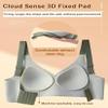 2PCS Lifting Anti-Sagging Wireless Push-up Bra, Push-up Bra Without Wires, Breathable Breast Push-up Anti-Sagging Bra (E,XL) view 3