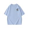 Graphic Tshirts Shirt for Men Summer Short Sleeve Printed Tee Crewneck Casual Loose Fit Beach Tops, Travel Essential Shop The Look(Sky Blue,5X-Large) view 2
