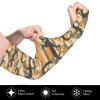 HDAODNM Lizard Shooter Sleeves for Women Men Cute Animal Sun Sleeves Cooling Arm Sleeves Chameleon Arm Cover Sleeves view 3