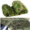 Camo Netting for Hunting Blinds - Camo Net Bulk Roll/Camo Tent/Camo Tarp , Camouflage Netting for Army Shooting, Party Decorations, Camping Ghillie Netting, Sunshade Camo Mesh(Size:4x6m/13.1x19.7ft) view 4
