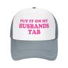 Hot Pink Put It On My-Husbands Tab-Hat Funny Trucker Hats Adults Humor Baseball Caps Snapback Foam Party Hat view 1