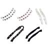 Guojiang Arm Sleeves Long Arm Warmer Fingerless Gloves Lace Arm Sleeves Long Distressed Arm Warmers Y2k Arm Sleeves Long Arm Wa, Black view 3