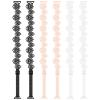 3 Pairs Women's Bra Straps Replacement Elastic Bra Shoulder Straps Non-Slip Lingerie Straps for Women Girls Tops Dress (Flower Lace) view 1