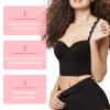 3 Pairs Women's Bra Straps Replacement Elastic Bra Shoulder Straps Non-Slip Lingerie Straps for Women Girls Tops Dress (Flower Lace) view 4
