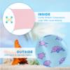 Cozople Teen Boys Sea Turtle Swim Trunks Size 14-16 Swimwear Quick Dry UPF50+ Stretchy Compression Lining Bathing Suits Blue Sports Surfing Boardshorts Swimsuit with Inner Boxer Brief Shorts view 3