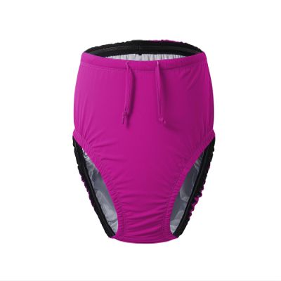 EEOST Youth/Big Kids Reusable Swim Diapers Special Needs Swimwear for Incontinence Cloth Diaper Covers Waterproof,Leakproof, Unisex (5-8T, Pink)