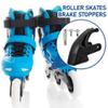 SUPVOX 2-Pack Replacement Heel Brake Assembly for Inline Skates - Complete Brake Pad + Bracket + Screws Kit for Skate Maintenance view 3