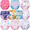 BIG ELEPHANT 10-Packs Training Underwear Absorbent Toddler Potty Trained Pants for Boys and Girls, 9-10Y