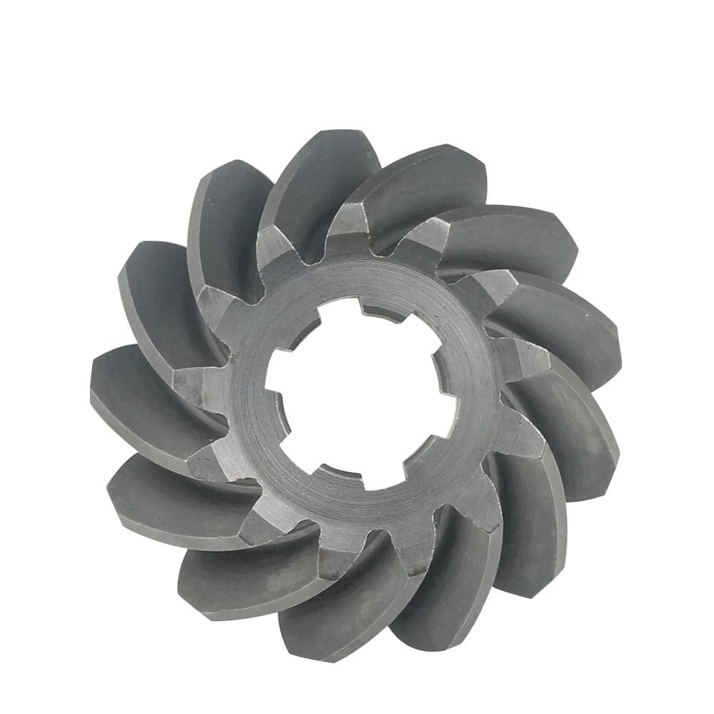OVERSEE 6H4-45551-00 Pinion Gear for Yamaha Outboard Motor 3 Cyl 40HP 50HP 13Teech, metallochrome