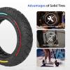 ulip 9.5x2.50 Solid Tire for NIU KQi3 Pro/KQi3 Max/KQi3 Sport Electric Scooter Accessories 9.5 inch Rear and Front Wheel Replacement Tire (2 PCS) view 4