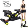 RWGOVLU Exercise Stepper for Home, Aerobic Stepper Fitness Legs Arm Full Body Training Exercise Machine, Up-Down Training, Quiet Fitness Stepper Including Resistance Bands, Load-Bearing 100kg view 1