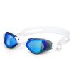 Dearstar Electroplated competitive adult goggles, high-definition anti fog and leak free transparent swimming goggles for boys and girls swimming in the beach pool, white, black, red (White) view 1