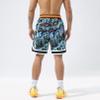 BOOMLEMON Mens Graphic Print Basketball Shorts Casual Fashion Cool Shorts Summer Gym Workout Running Short Pants(Grizzlies Green S) view 4
