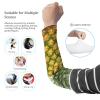 LFDSPYJE Arm Sleeves for Men Women Fresh Pineapple Cooling Sun Sleeves Sun Protection Compression Sleeve for Sport view 3