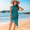 Eicolorte Cover Up Skirt Open Front Swimsuit Wrap Cover Ups Summer Beach Skirts With Slit For Women view 4