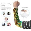 LFDSPYJE Arm Sleeves for Men Women Pineapple Cooling Sun Sleeves Sun Protection Compression Sleeve for Sport view 3