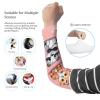 LFDSPYJE Arm Sleeves for Men Women Hand Drawn Cute Animals Cooling Sun Sleeves Sun Protection Compression Sleeve for Sport view 3