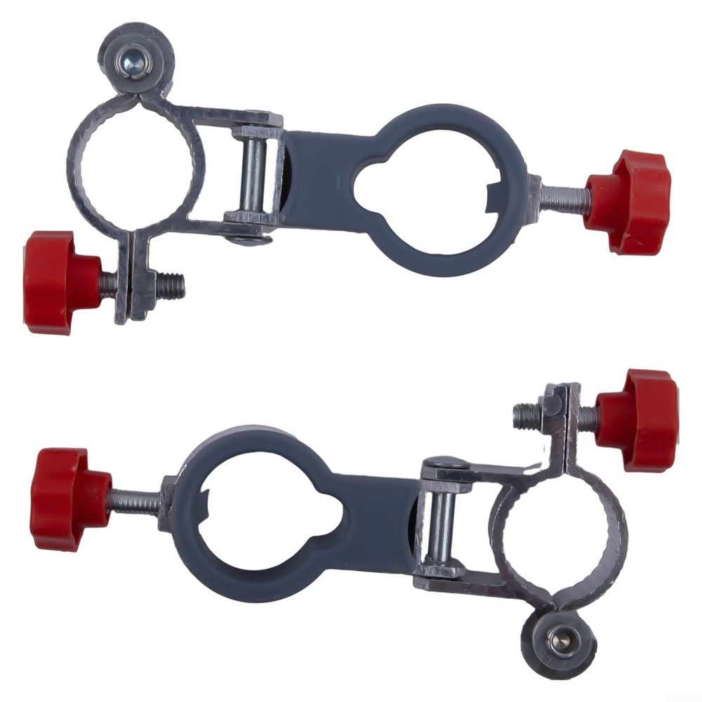 2 Pcs Fishing Chair Umbrella Holder Outdoors Umbrella Clamp Stand 360-degree Rotatable Random color(foldable)