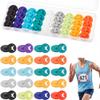 Juexica 12 Pcs Running Bib Clips, Bib Buttons for Runners view 1