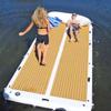 YJFEDCC Inflatable Brushed Air Cushion, Water Fishing Float, Outdoor Fishing Sea Inflatable Float, Inflatable Bed,1.5 * 2.5m/4.9 * 8.2ft view 1