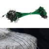 Fishing Wire Lure Wire Stainless Steel Trace Wire Main 30CM Line Fishing Tackle for Pike Hidden Main Line Prevent Outdoor Fishing Equipment Green 100PCS. view 4