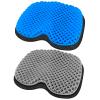 NEW-Vi Anti-Slip Kayak Seat Cushion - Waterproof Thicken Gel Boat Kayak Canoe Rowing Stadium Pad for Sit in Kayak Chair Kayak Accessories Equipment Gear for Fishing Kayak (Blue+Grey) view 1