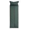 Set of 2 Camping Sleeping Pad Self Inflating Foldable Built-in Automatic Air Pump Inflatable Sleeping Mat with Pillow for Backpacking Hiking Portable Camping Pad Inflatable Mattress ,Army green