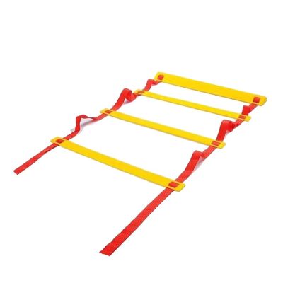 Lightweight Speed Training Ladder, Riveted, Speed Agility Training, Portable Track for Athletes Soccer Basketball (Size : 6m/19.7ft)