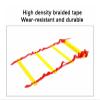 Lightweight Speed Training Ladder, Riveted, Speed Agility Training, Portable Track for Athletes Soccer Basketball (Size : 6m/19.7ft) view 4