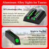 JORMIX No-Tritium Fiber Optic Sights for Taurus G2C, G2S, G3 w/o,PT111 G2, PT140 G2, 740, 709, TX22 Taurus G2S Sights Red Green Dot Fiber Optic Sights for Handguns Pistols with Assembly Tools (Green) view 4