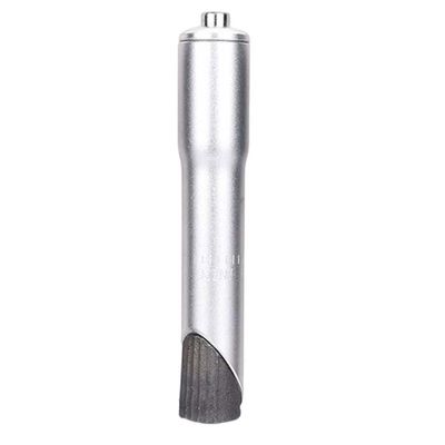 KUYYFDS Stems, Bike Stem Riser Extender Stem Riser Adapter Aluminum Bike Fork Stem Quill Riser Extende Bike Stem Heads Up Raiser Handlebar Adapter 22.2mm, Silver